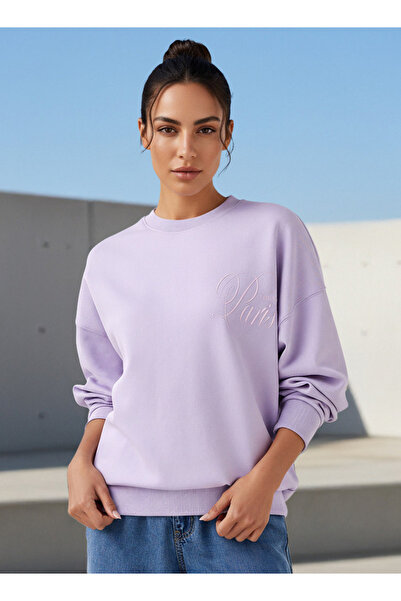 FAV Regular Fit Sweatshirt with Typographic Print