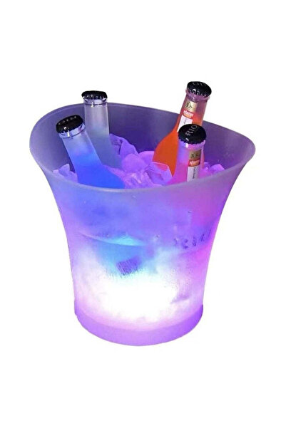 OemPlay LED Multicolor Ice Bucket 5 L with Integrated Wireless Speaker