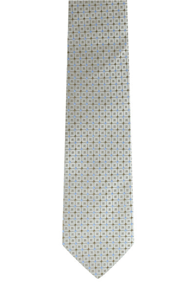 Abdullah Kiğılı Italian Patterned Silk Tie