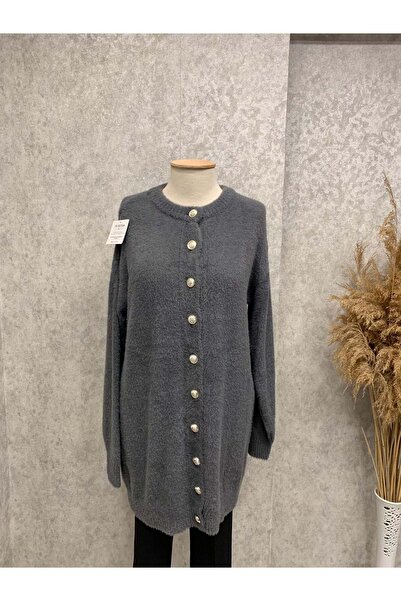 Turtaş 26K8574 HIRKA UZUN SIFIR YAKA ANTRASİT