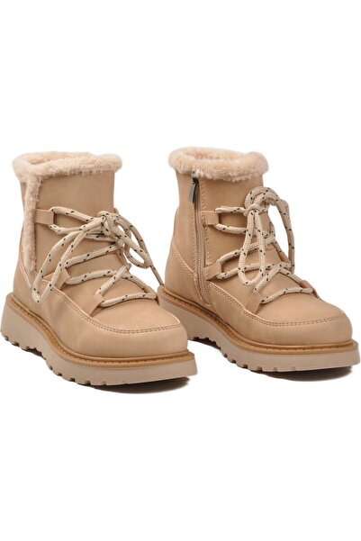 Cool 25C.Lina Zippered Warm Lined Non-Slip Sole Girls' Boots
