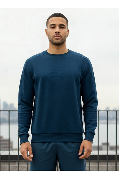 Adot Men Performance Embossed Sweatshirt
