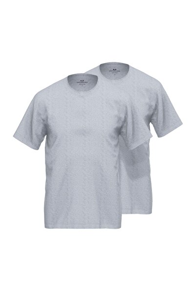 Götzburg Herren T-Shirt, 2er Pack - Rundhals, Baumwolle, Kurzarm, einfarbig