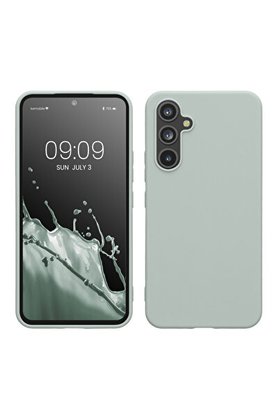 KWmobile Case for Samsung Galaxy A54 5G, Light Green, Silicone, 60796.2