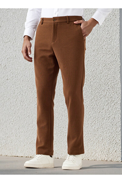 Iconic Men Regular Fit Formal Trousers