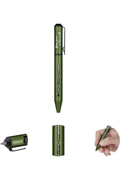 OLİGHT O'Pen Mini 2 Ballpoint Pen and Pencil in One, Replaceable EDC Refill and Pencil Tip for Offic