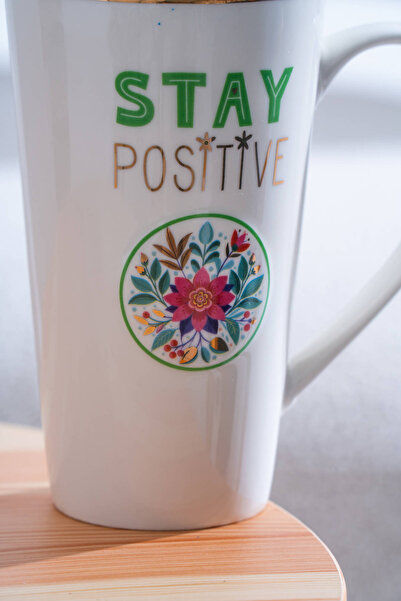 ACAR Lotus Porcelain Mug - 500 ml