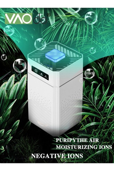 VAODO 3 قطع من أجهزة تنقية الهواء مع 2 فلتر بديل، لغرفة النوم والمنزل وفلتر ه...