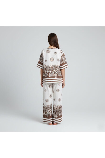 Muchmy 2 Piece Women Clothing Set Girls Co-ord Set Ladies Clothing Set Women's Floral Set