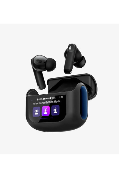 Casefy Link Tech TW45 Premium Dokunmatik Led Ekranlı ANC TWS Bluetooth Kulaklık