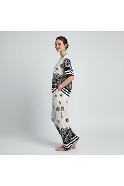 Muchmy 2 Piece Women Clothing Set Girls Co-ord Set Ladies Clothing Set Women's Floral Set