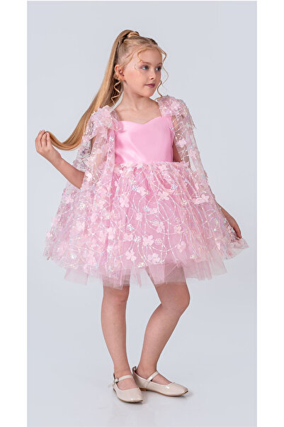 Baby Aden BabyAden fustă tutu umflată din tul fluture tridimensional cu fundă...