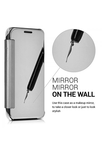 KWmobile Case for Samsung Galaxy A3 (2017), -leather, Gray, 40869.42