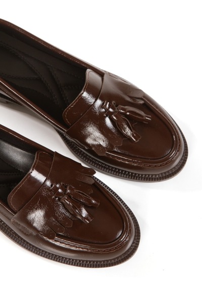 Blacktavern Loafer with Tassel Patent Leather