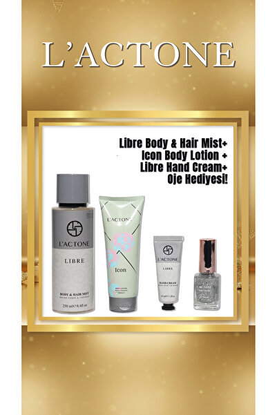 L'ACTONE L’ACTONE Yılbaşına Özel 3’lü Seti – Libre & Icon + Oje Hediye