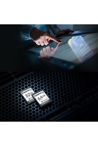 Kingston Βιομηχανική κάρτα MicroSD 32GB, με προσαρμογέα SD, Κλάση 10, UHS-I U3, V30, A1, Ανθεκτική, Μαύρη