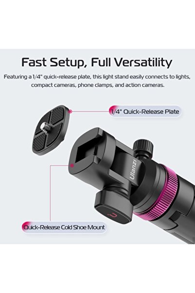 ulanzi MT-89 Extendable Tripod Aluminum 82" Light Stand