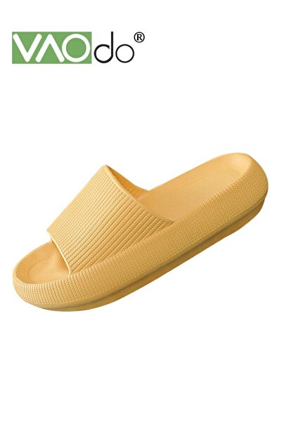 VAODO Pillow Slippers for Women House Slides Shower Sandals Extremely Comfy Cushioned Thick Sole Non-Slip