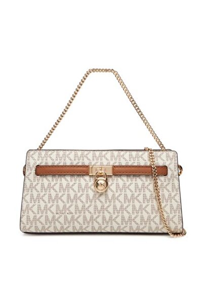 Michael Kors Μικρή τσάντα με τυπωμένο λογότυπο 4G με αποσπώμενο λουράκι αλυσί...