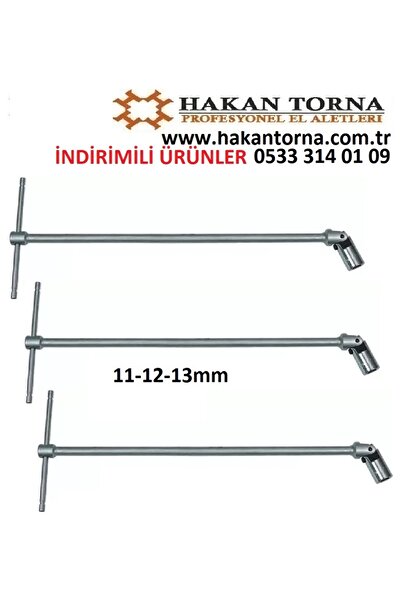 HakanTorna Rico 11-12-13mm Articulated t Handle