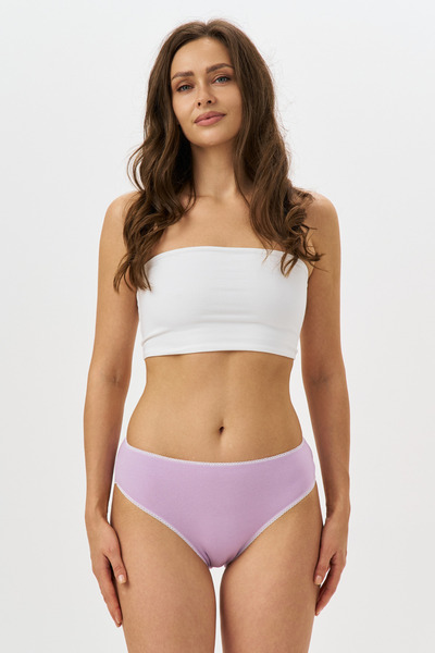 PAMORA 3-Piece Women's Panties Set – 95% Cotton 5% Elastane |   Soft, Flexible, All-Day Comfort