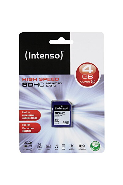 Intenso 3411450 SD 4GB 12/20 Clasa 10