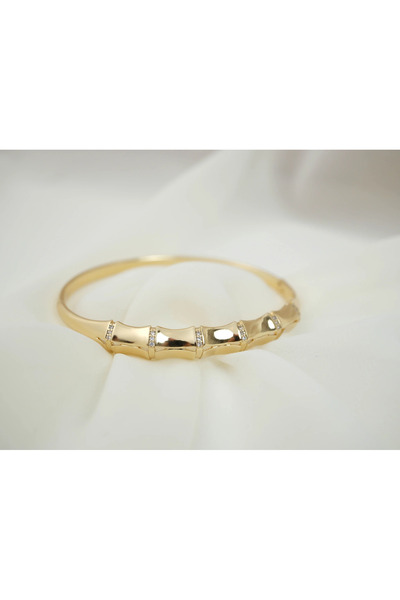 ATELİER TUĞBA KLPÇ005 14 K BAMBU KELEPÇE