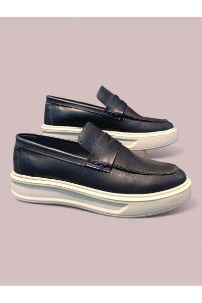 abar classic ERKEK LOAFER AYAKKABI KLASİK EVA TABAN HAKİKİ DERİ