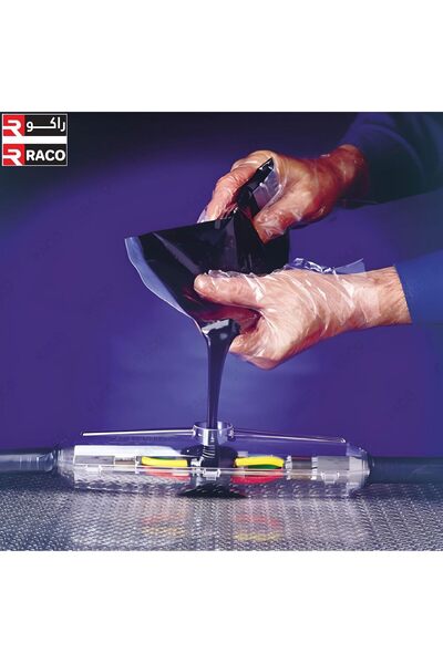 Cellpack طقم وصلات كابلات مستقيمة من راتنج مصبوب من RACO BBC (M13)