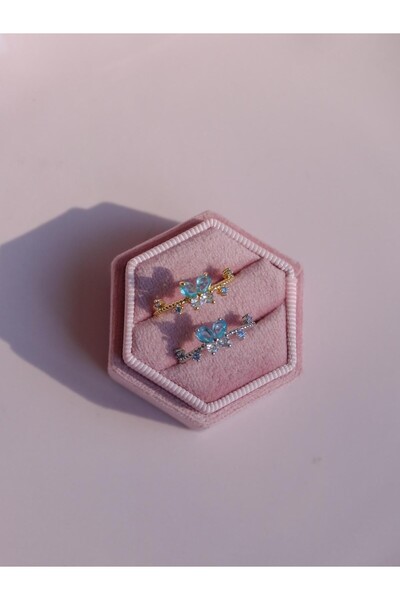 Reorah Collection Blue Pixie Ring