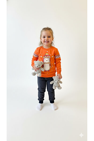 İki Yıldız Çocuk Pijama Takımı