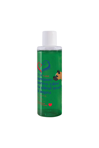 TopCare Kiwi-scented shampoo for dogs with short, rough hair