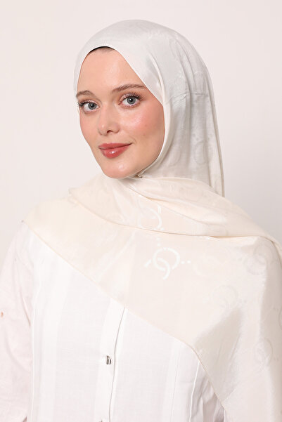 LuvenSara Oo Pattern Silk Jacquard Shawl