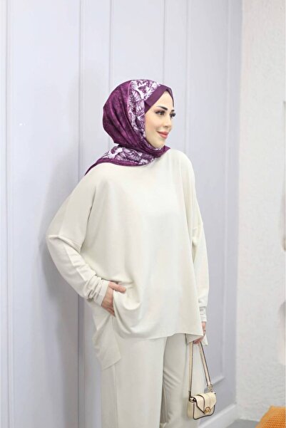 My City 5250 - 2 İplik O Oversized Comfortable-Stylish-Loose Women's Set