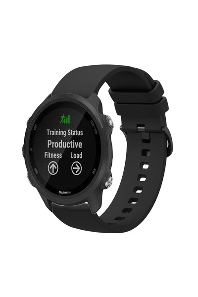 KRETON Garmin Forerunner 245 / 245 Music ile Uyumlu Kordon Jel Silikon Tokalı...