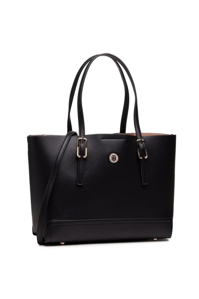 Tommy Hilfiger Honey Med Tote Bag Black
