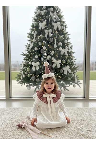 Solstice Child Kırmızı Kareli Yılbaşı Bebek Çocuk Doğum Günü Seti