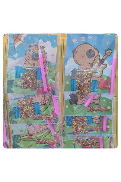 senacacollection Capybara (Kapibara) Elmas Dizme Boyama Seti 1 ADET