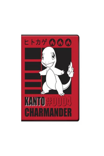 Ultra Pro ألبوم بوكيمون تشارماندر بـ 4 جيوب وسعة 80 بطاقة