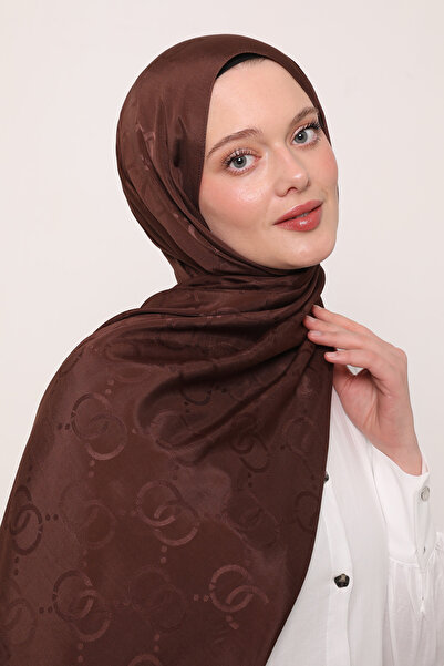 LuvenSara Ls Pattern Silk Jacquard Shawl