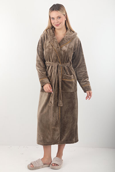 Wild Love Μακρύ φόρεμα με κουκούλα 100% μπαμπού