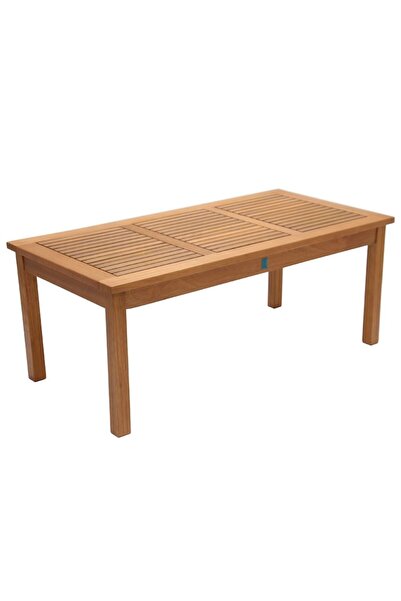 miranda 211M Wooden Garden Set - Rectangular Table with 2 Chairs and 1 Bench (4 persons)