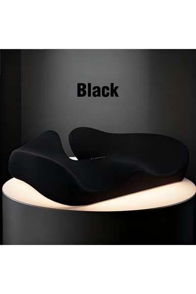 Generic Large memory foam seat cushion, suitable for office chair seats, ergonomically designed, hip support.