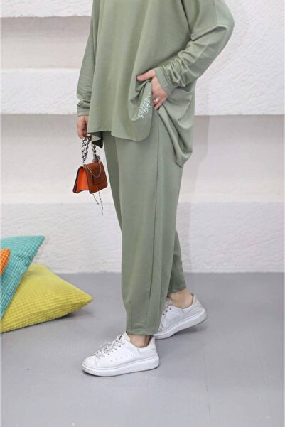 My City 5250 - 2 İplik O Oversized Comfortable-Stylish-Loose Women's Set