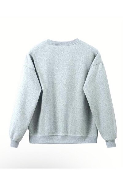 FAVORİST My World Is Blooming Printed Circular Neck Sweatshirt