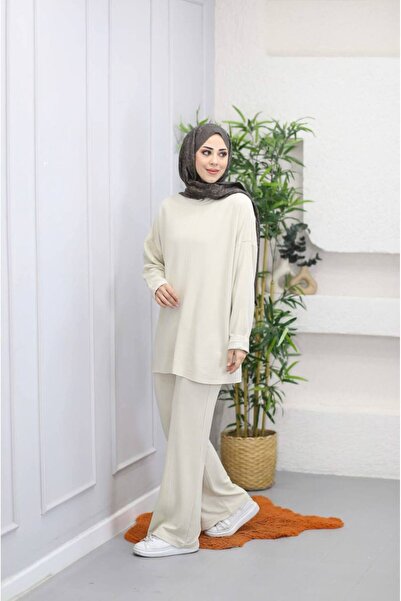 My City 5256 - 2 İplik O Oversized Comfortable-Stylish-Loose Women's Set