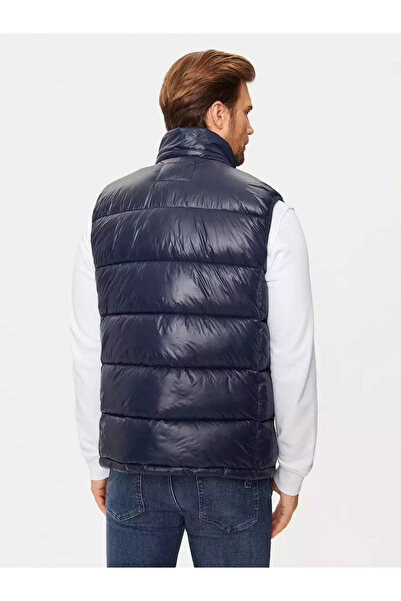 Karl Lagerfeld Blue Sleeveless Jacket