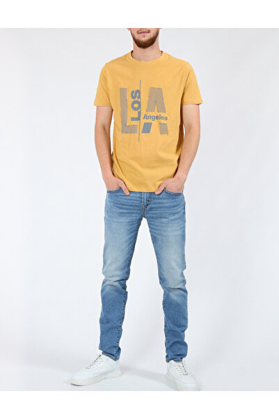 Evendi T-shirt, Mustard