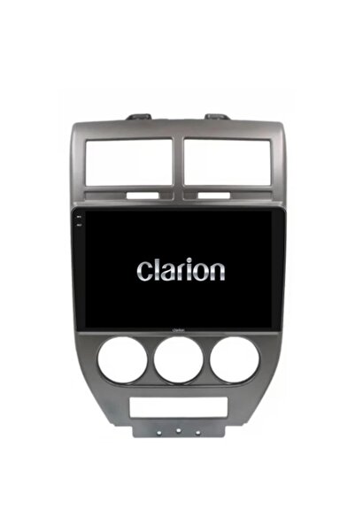 Clarion Android Navigation for Jeep Compass (2006-2016) 10-inch QLED 2K 8GB/256GB Octa-Core