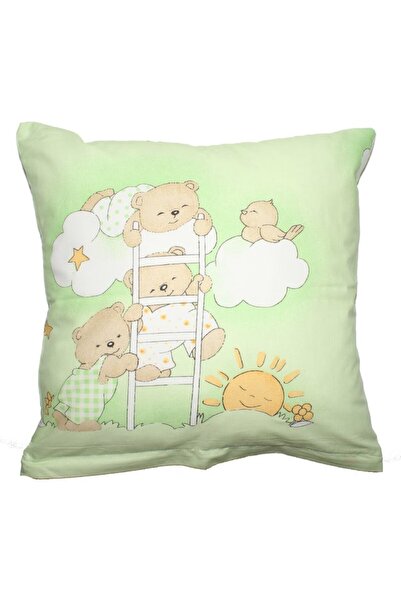 PRICHINDEL Pernă „Ursuleț Somnoros”, Verde